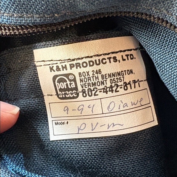 PORTA BRACE VEST Medium Excellent condition Blue Photography audio visual - Picture 3 of 7